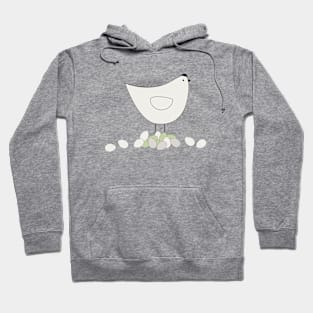 Productive Hen and Eggs Hoodie